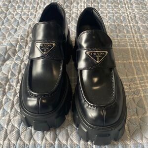 Prada Monolith Loafers sz 8